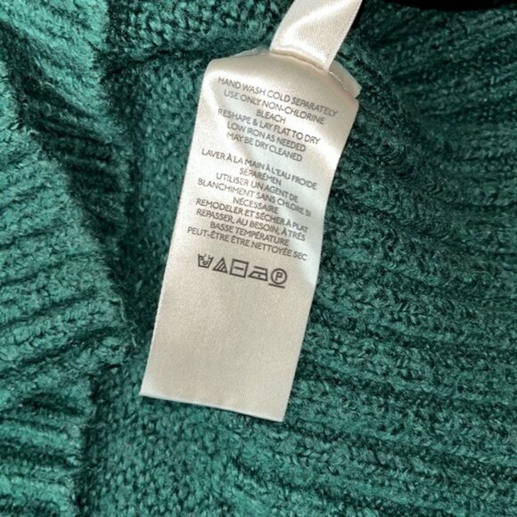 Women’s Free People V-neck Brookside Tunic Sweater in Green • XS - Picture 6 of 12